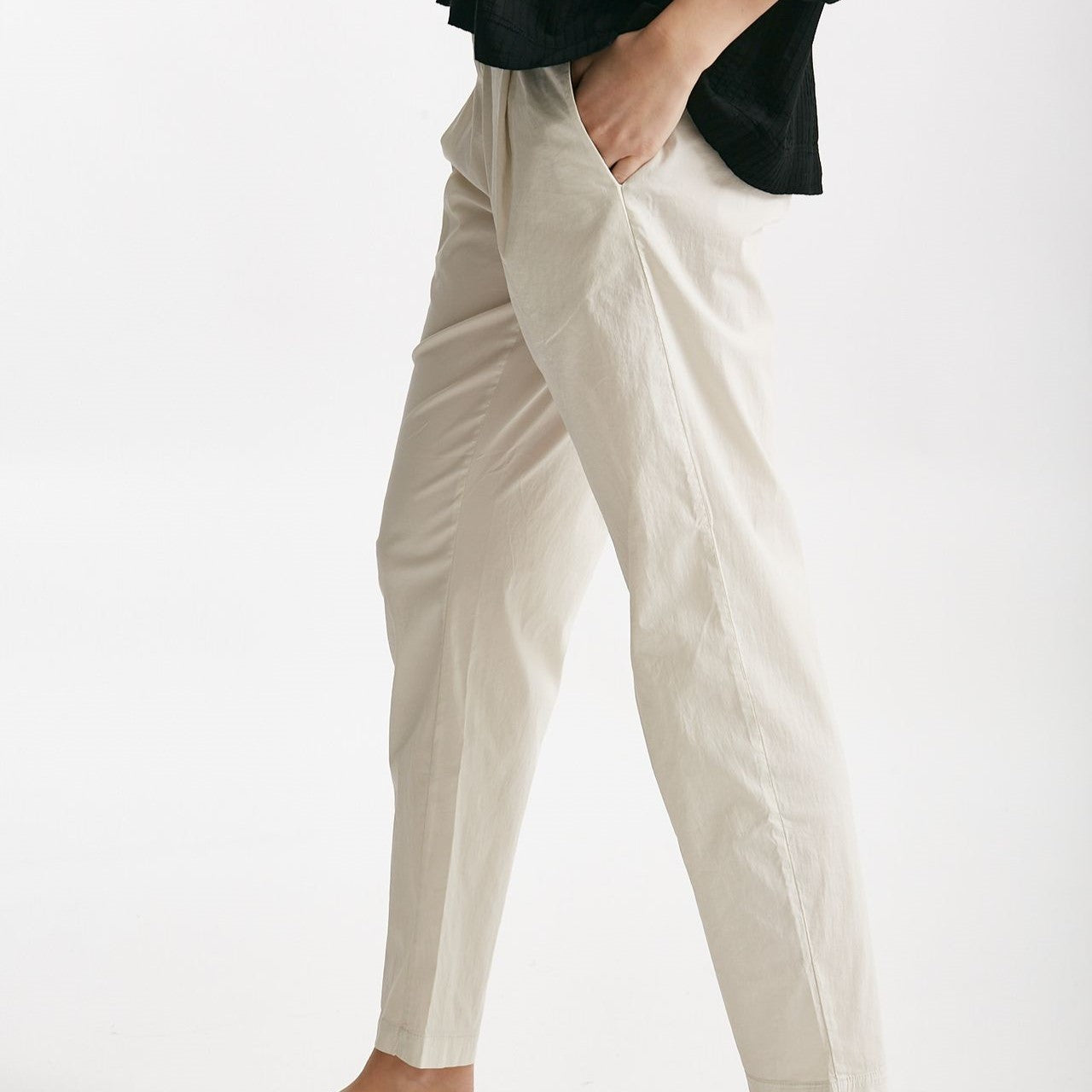 pantalone loose beige women Transit par such - 10