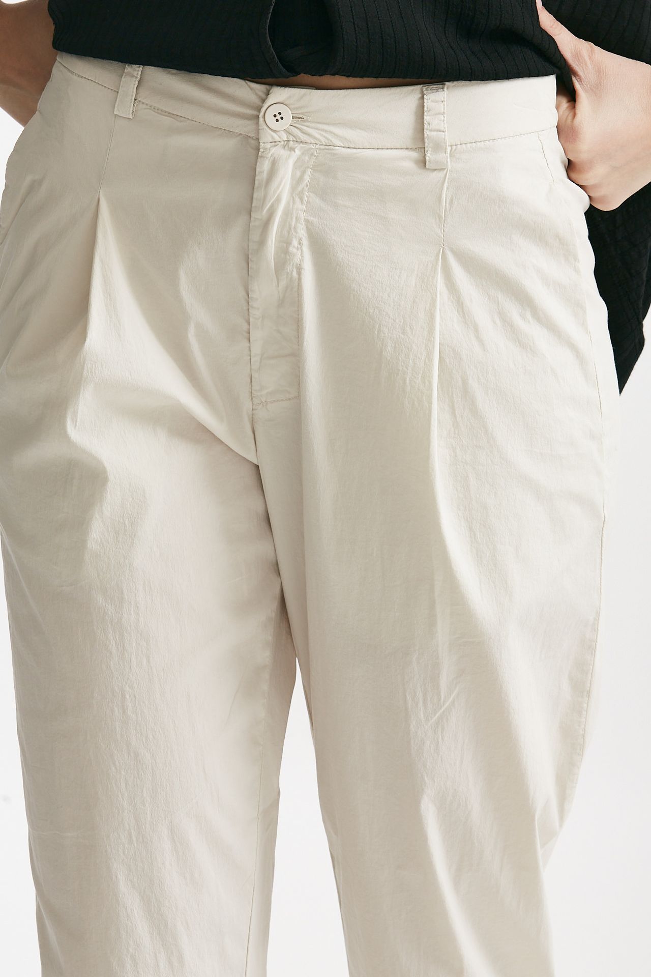 pantalone loose beige women Transit par such - 9