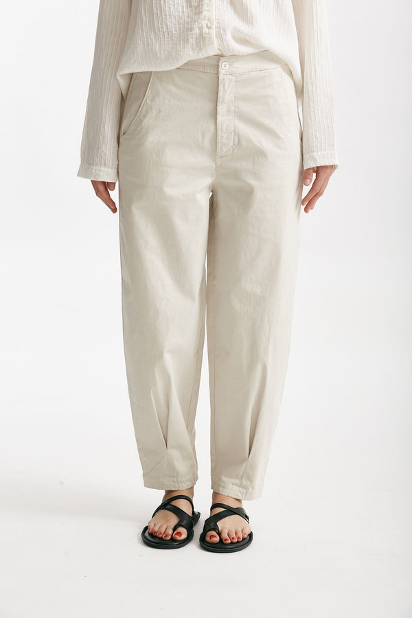 pantalone loose beige women Transit par such