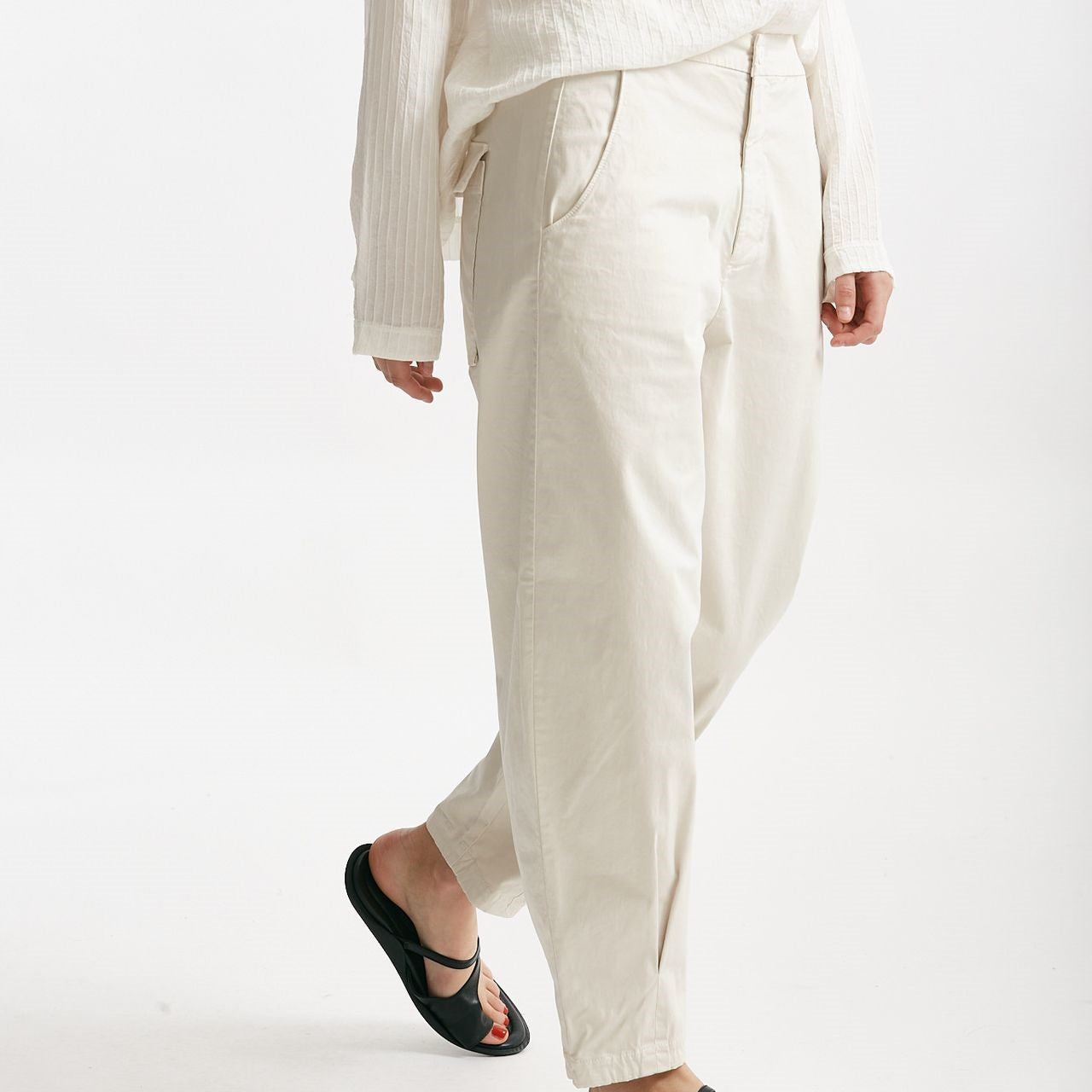 pantalone loose beige women Transit par such - 8