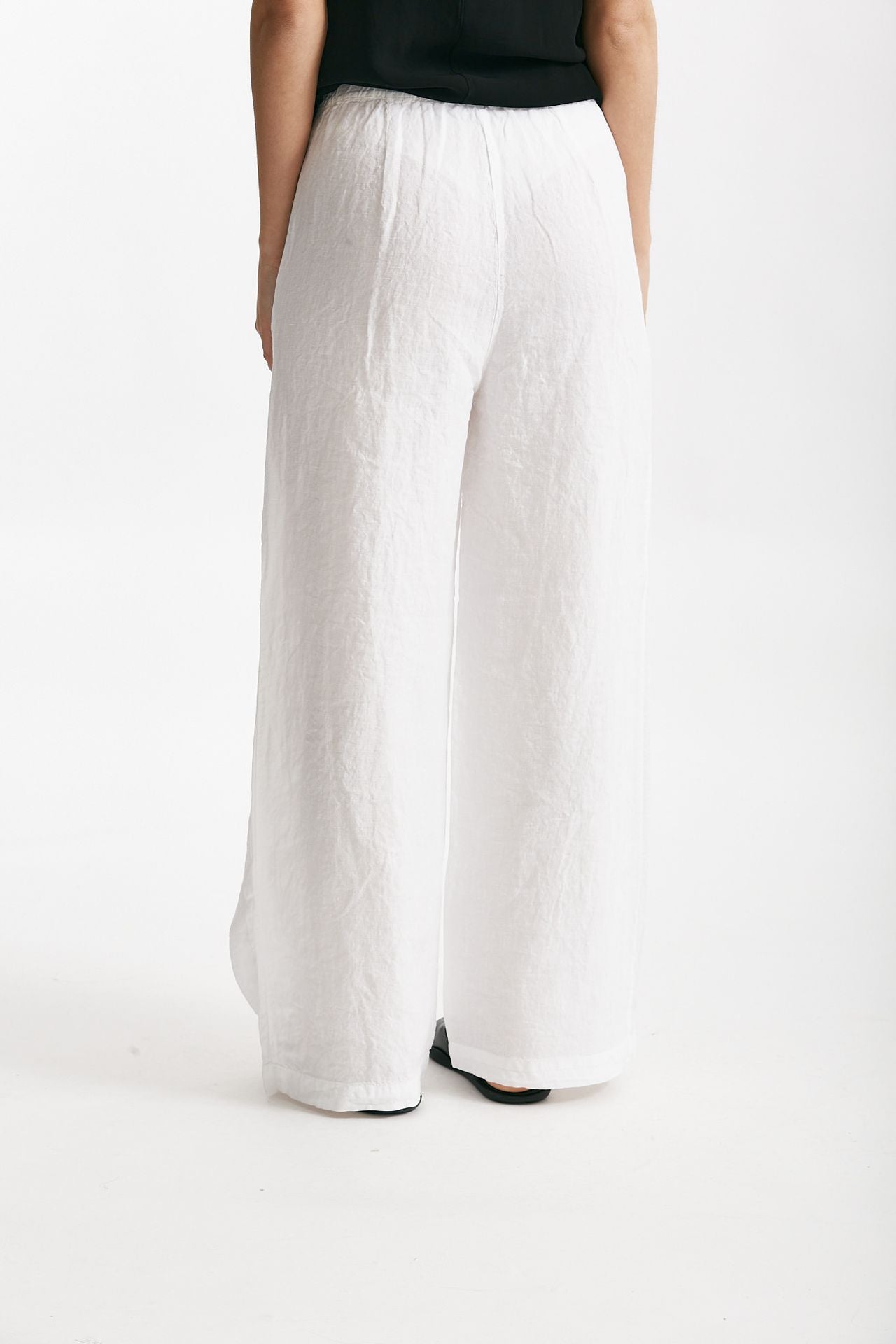 pantaloni in lino bianco  women Transit par such - 3
