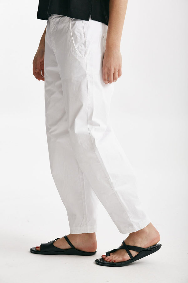 pantalone loose bianco women Transit par such