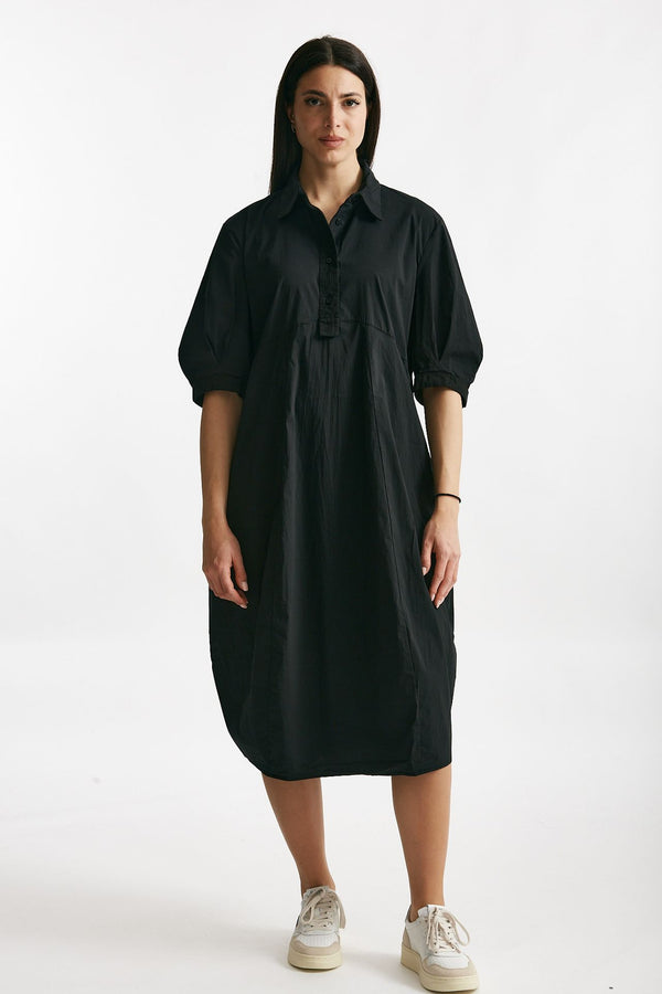 abito over nero women Transit par such