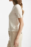 t-shirt in lino beige chiaro women Zanone - 2