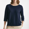 t-shirt basic ice-cotton blu aperto women Zanone - 5