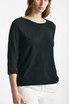 t-shirt basica ice-cotton nero women Zanone - 4