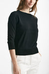 maglia in cotone e seta nero women Zanone - 4