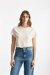 t-shirt basica ice-cotton rosa tenue women Zanone - 1