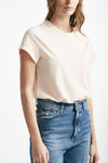 t-shirt basica ice-cotton rosa tenue women Zanone - 4