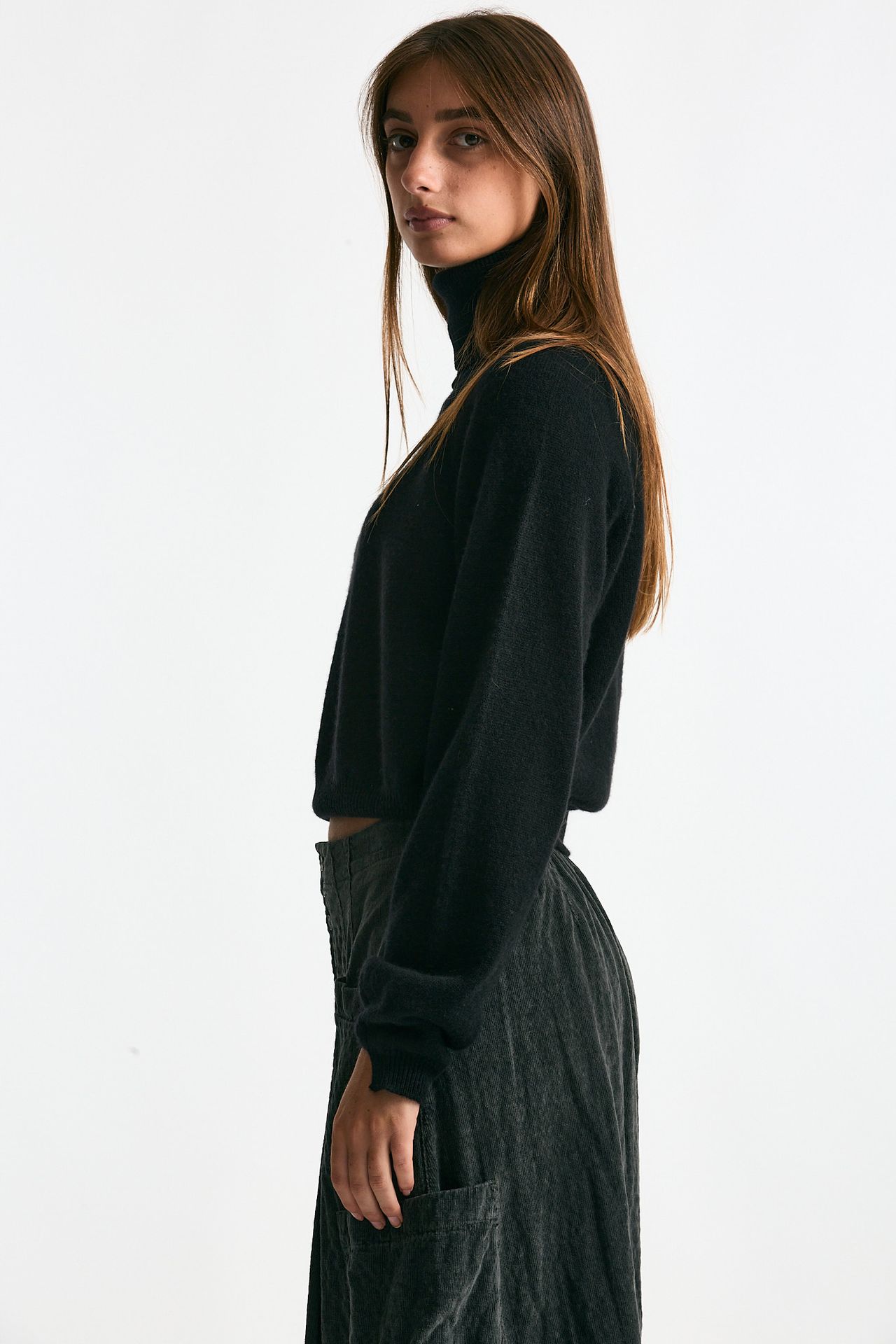 Maglia dolcevita nero women Trentatreundici - 2