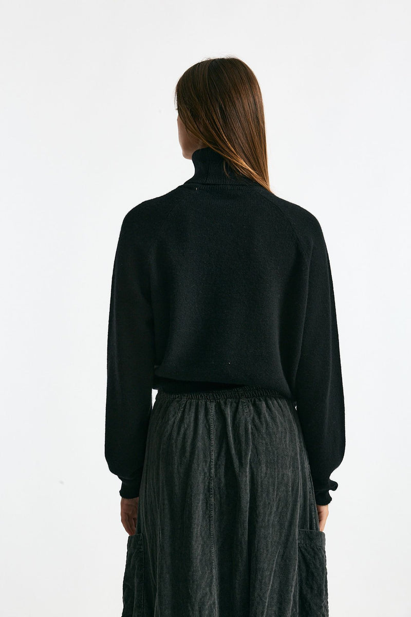 Maglia dolcevita nero women Trentatreundici - 3