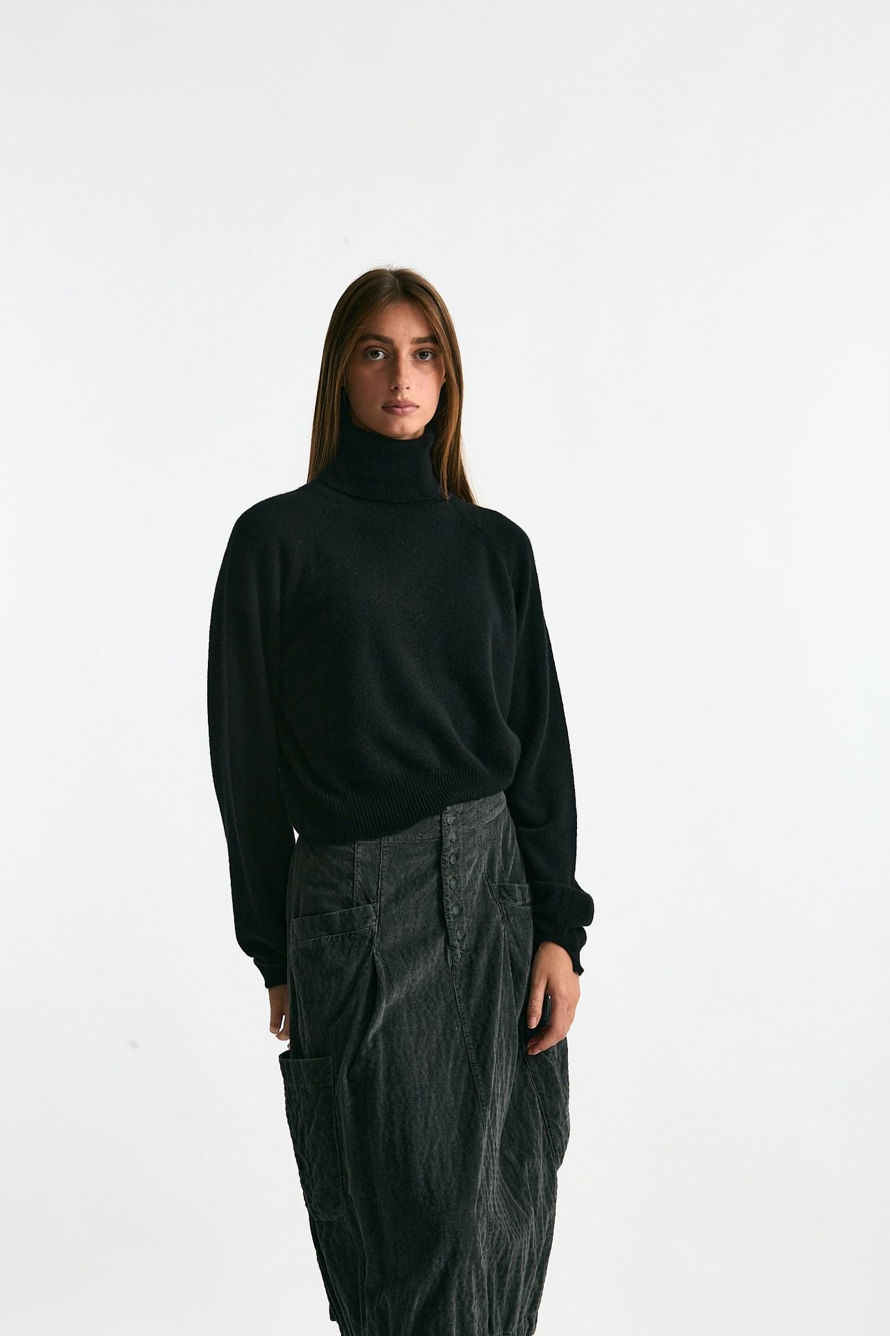 Maglia dolcevita nero women Trentatreundici - 4