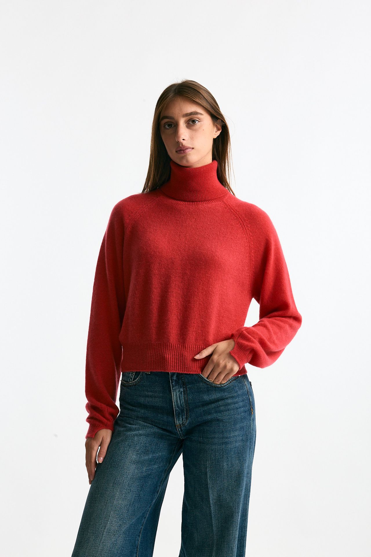 Maglia dolcevita fragola women Trentatreundici - 2