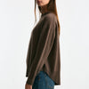 Maglia over in cashmere tortora scuro women Trentatreundici - 7