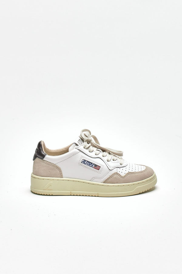 sneakers medalist low-aulw-ls21 in pelle e suede women Autry