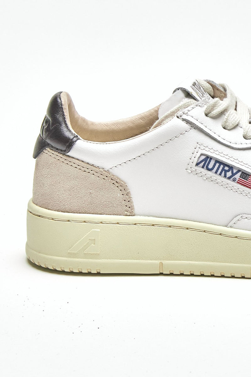 sneakers medalist low-aulw-ls21 in pelle e suede women Autry - 6