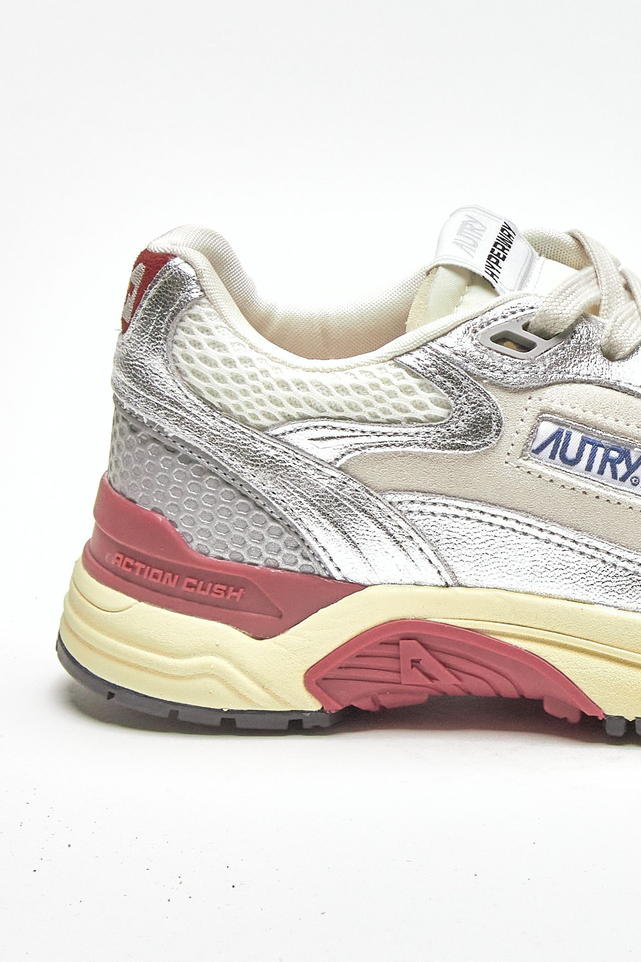 sneakers hyperway - hylw-em03 in mesh e pelle laminata women Autry - 6