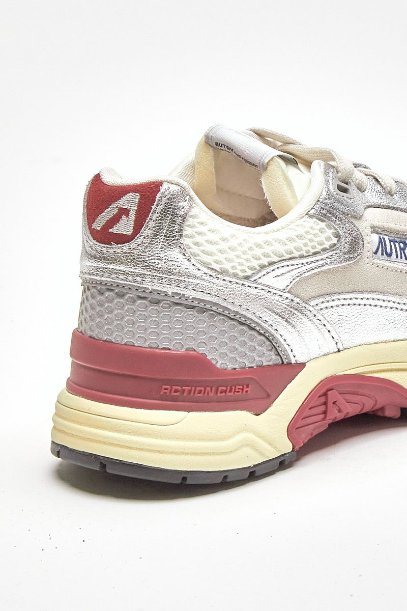 sneakers hyperway - hylw-em03 in mesh e pelle laminata women Autry - 7