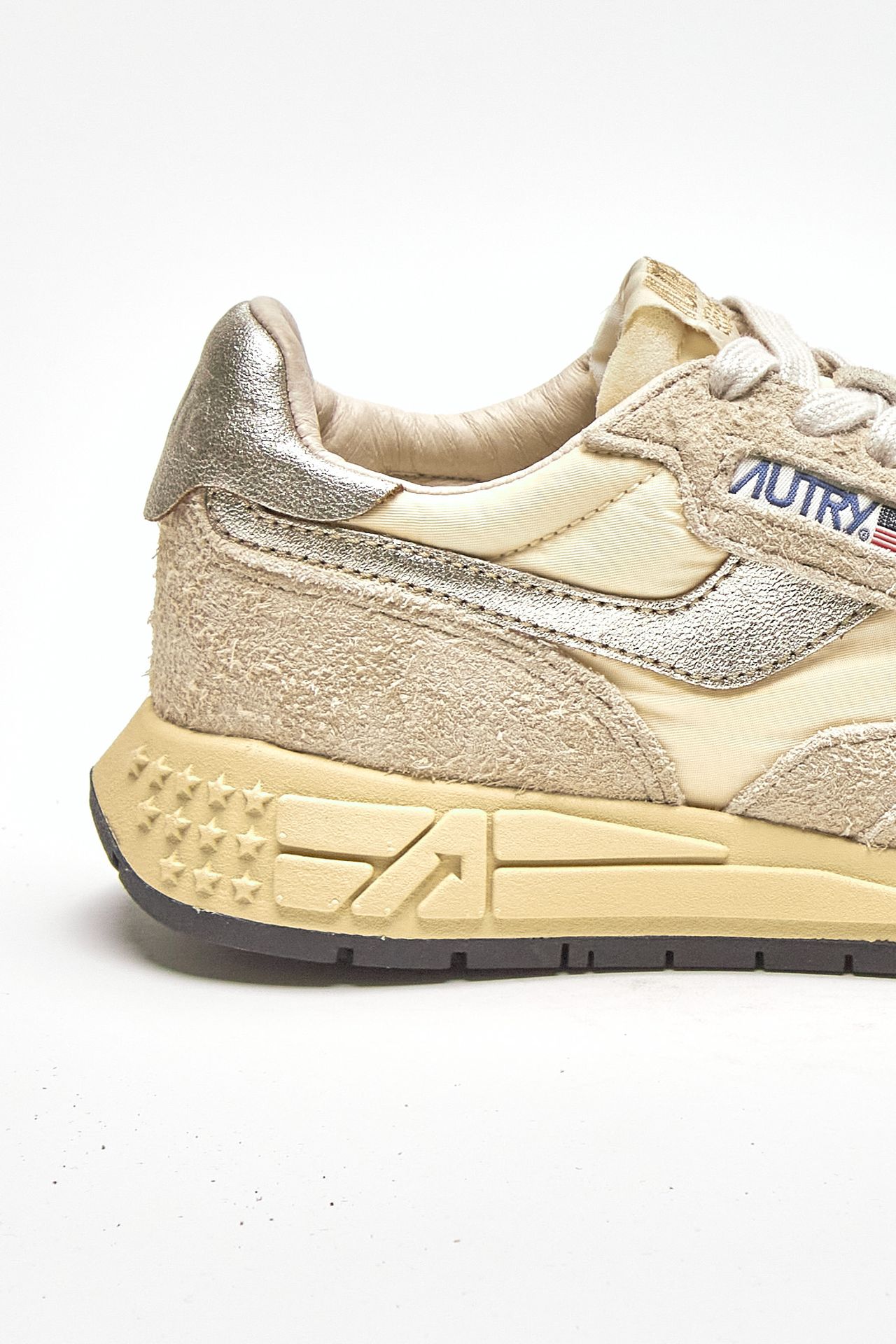 sneakers reelwind low – wwlw-mu03 in nylon,pelle e suede women Autry - 6