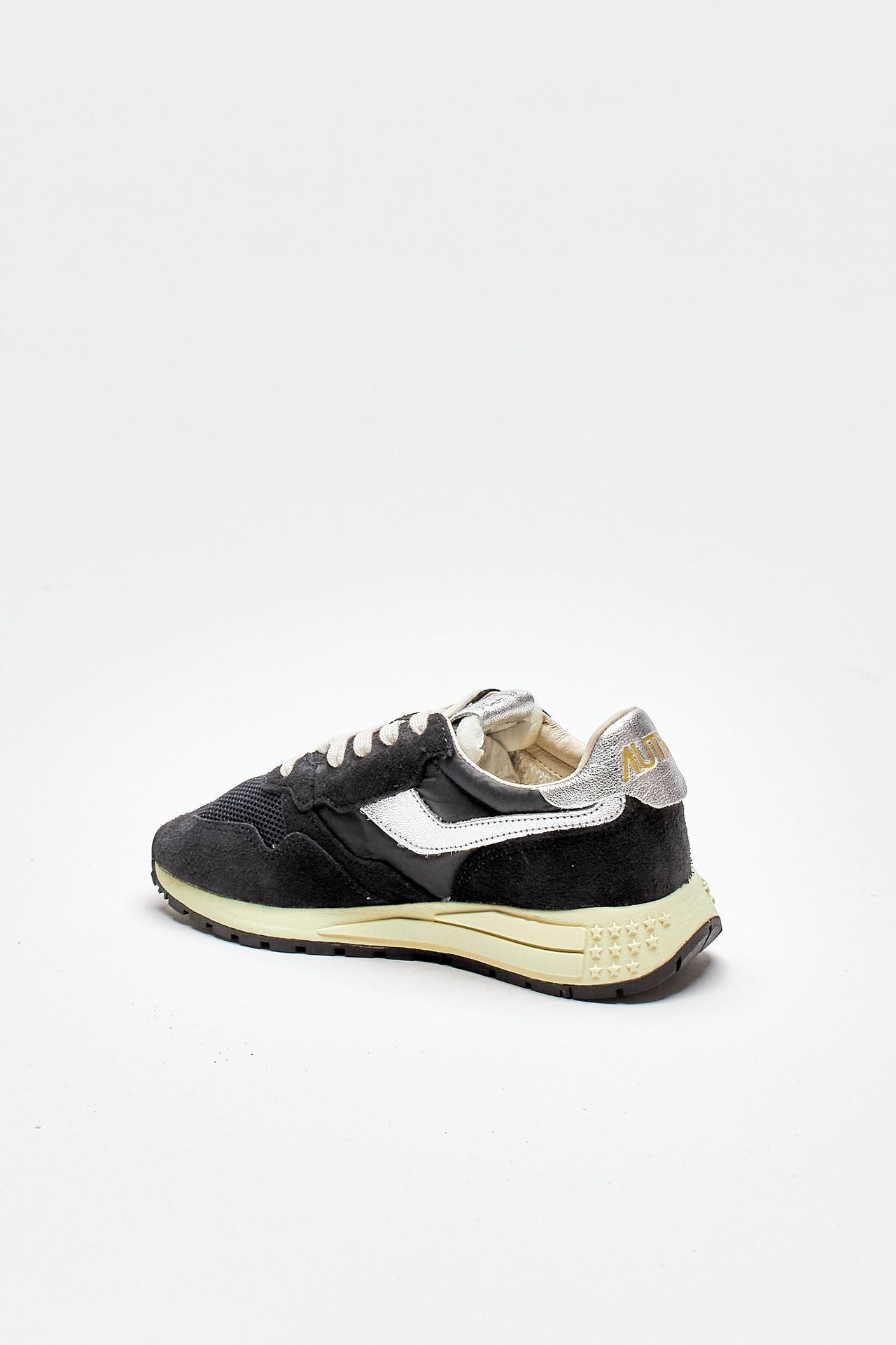 sneakers reelwind low–wwlw-mu03 in nylon,pelle e suede women Autry - 3