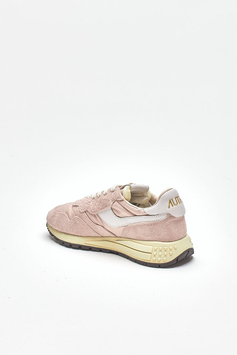 sneakers reelwind low – wwlw-nc18 in nylon,pelle e suede women Autry - 3