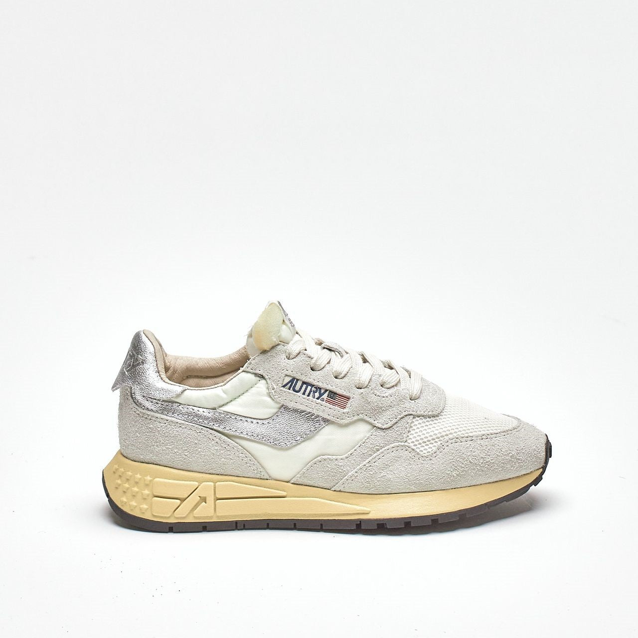 sneakers reelwind low – wwlw-mu01 in nylon,pelle e suede women Autry - 8