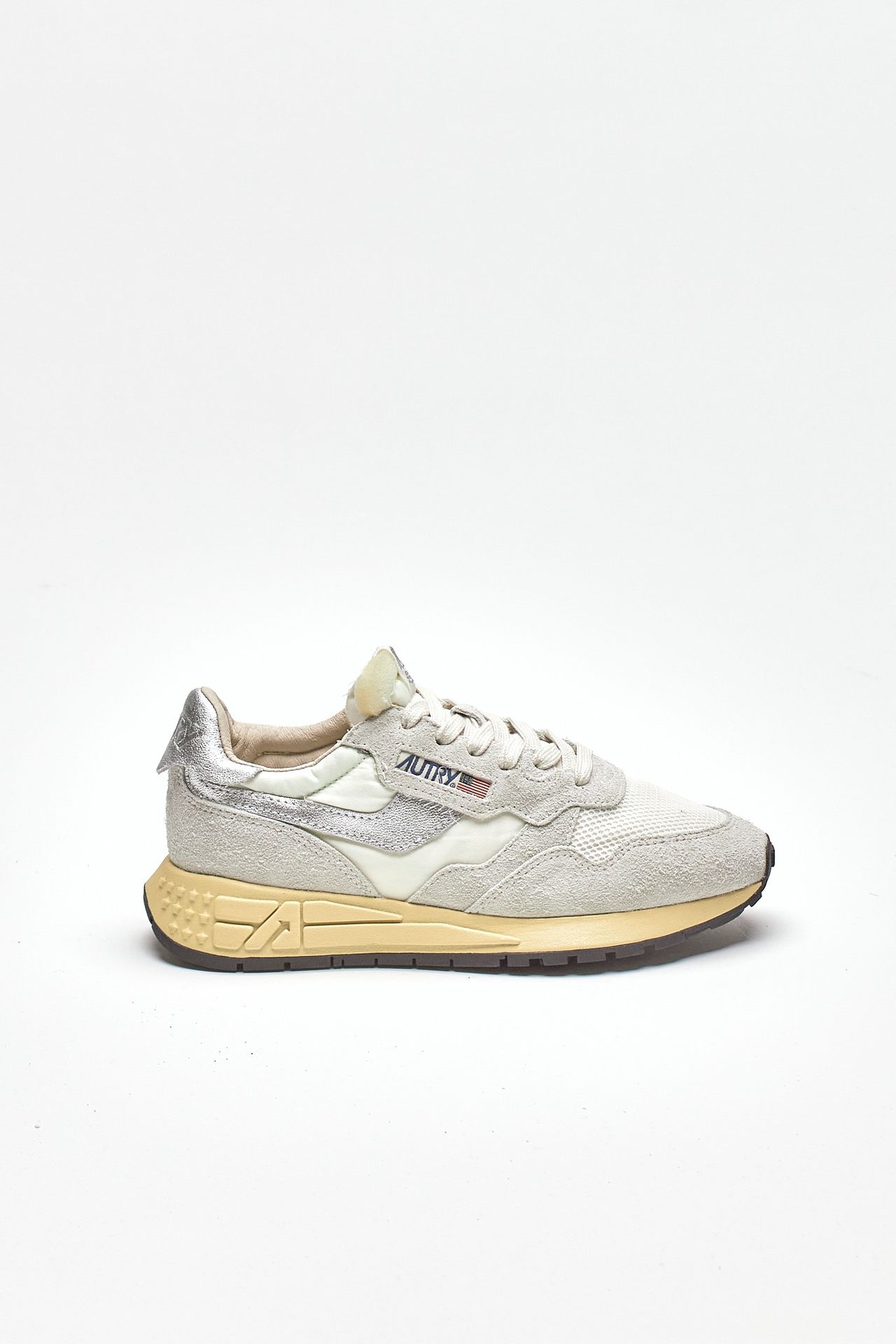sneakers reelwind low – wwlw-mu01 in nylon,pelle e suede women Autry - 1