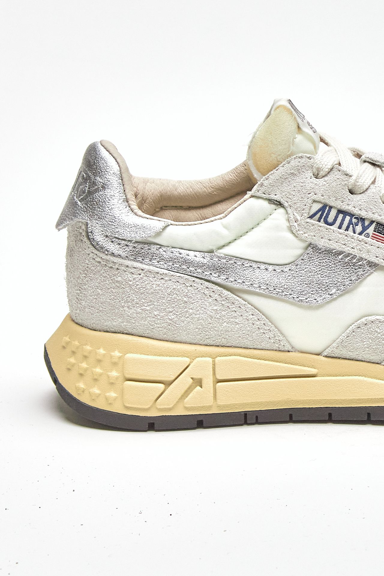 sneakers reelwind low – wwlw-mu01 in nylon,pelle e suede women Autry - 6