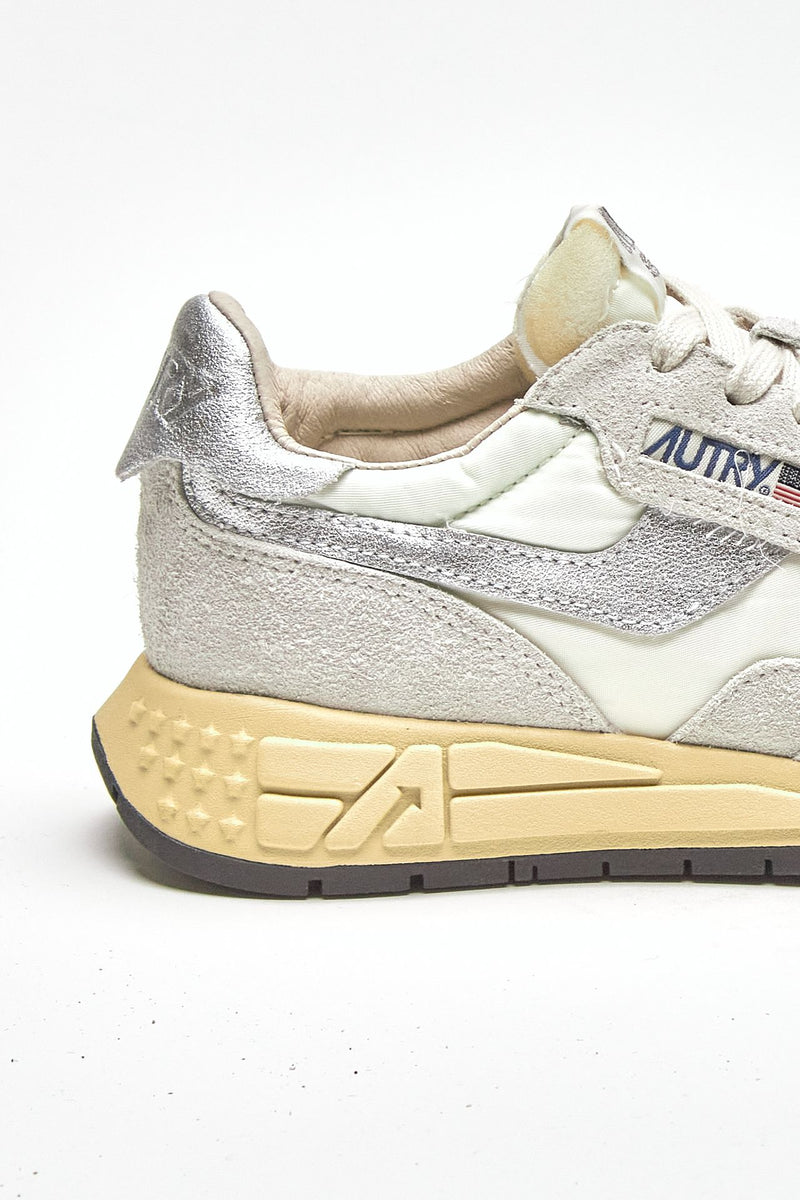 sneakers reelwind low – wwlw-mu01 in nylon,pelle e suede women Autry - 6