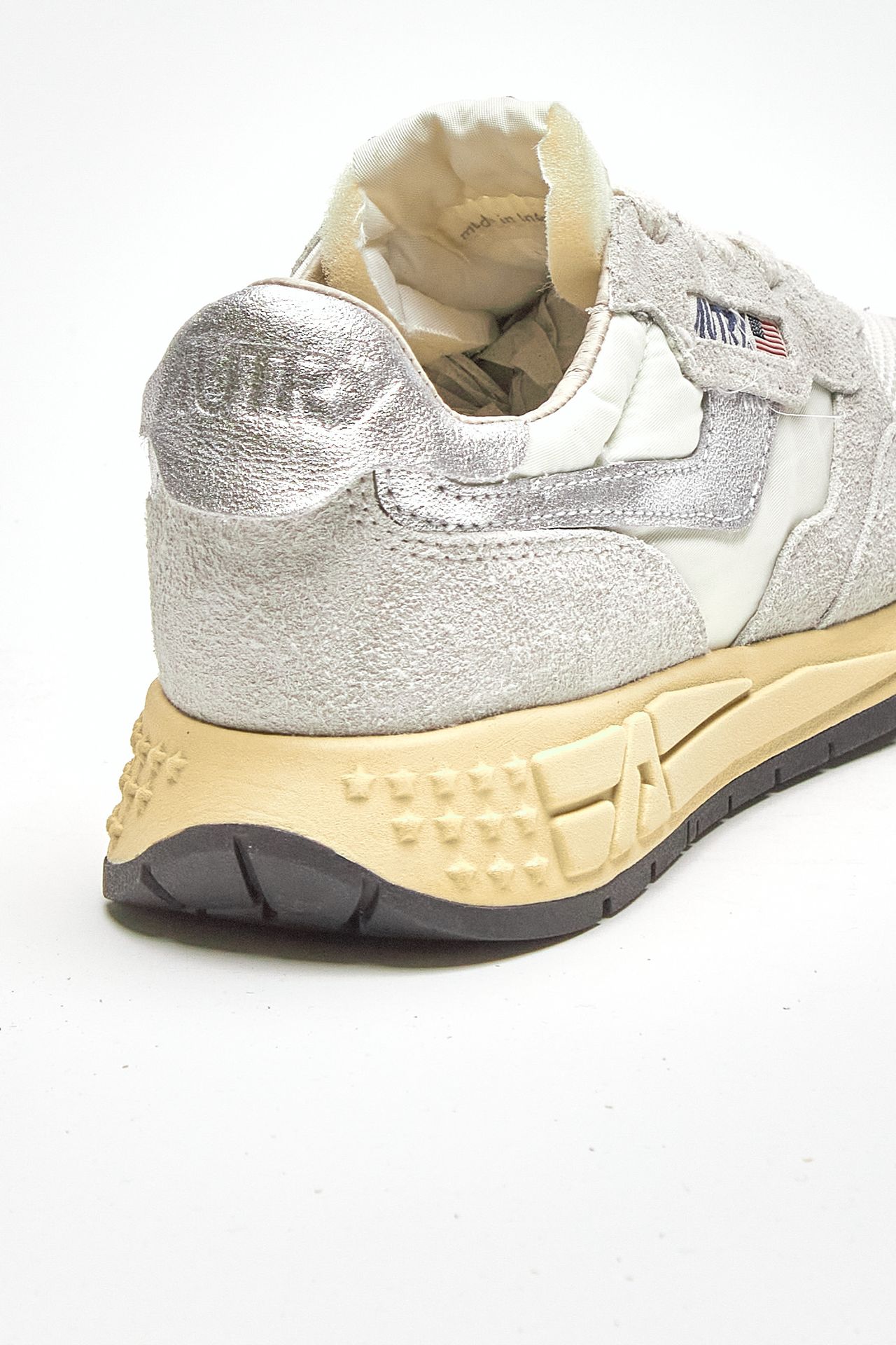 sneakers reelwind low – wwlw-mu01 in nylon,pelle e suede women Autry - 7