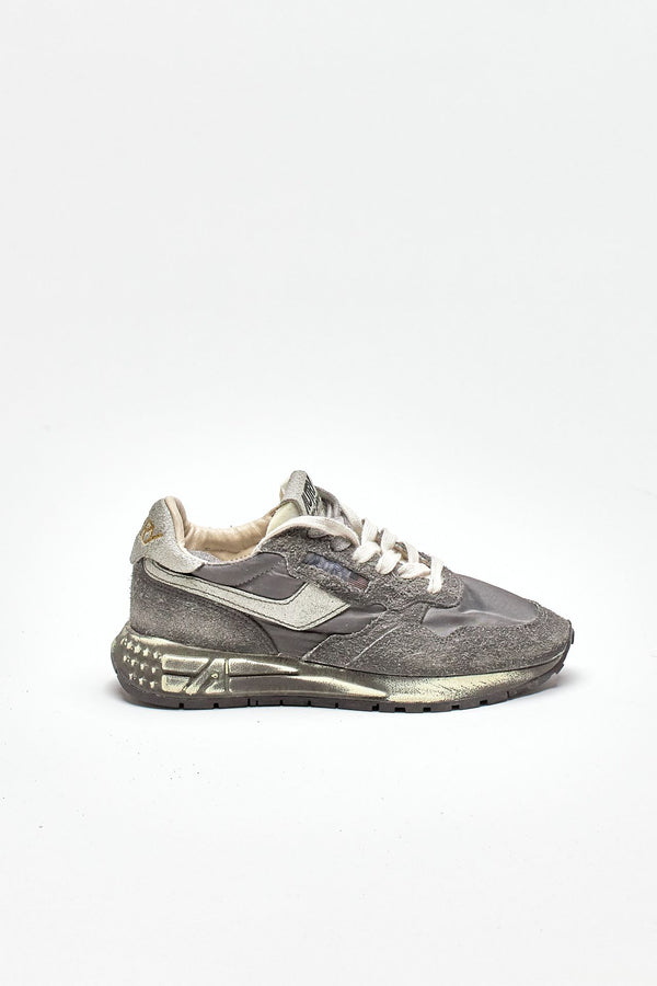 sneakers reelwind super vintage – wwlw-tn03 in nylon e suede women Autry
