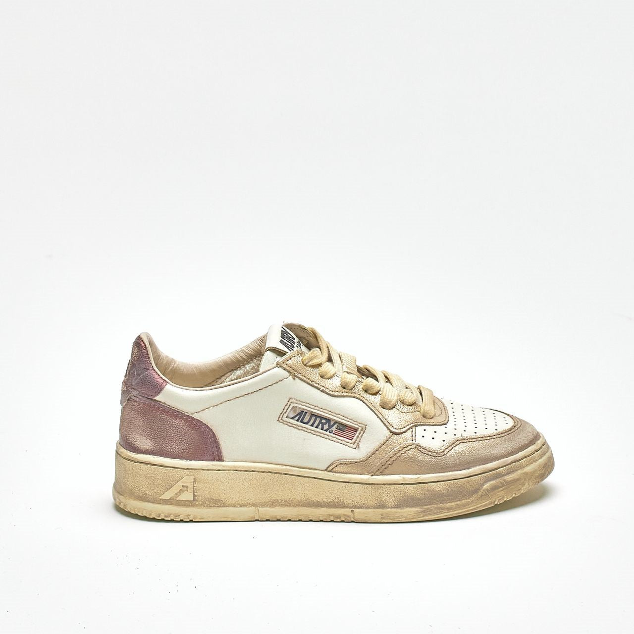 sneakers low super vintage – avlw-mt04 in pelle spazzolata women Autry - 8