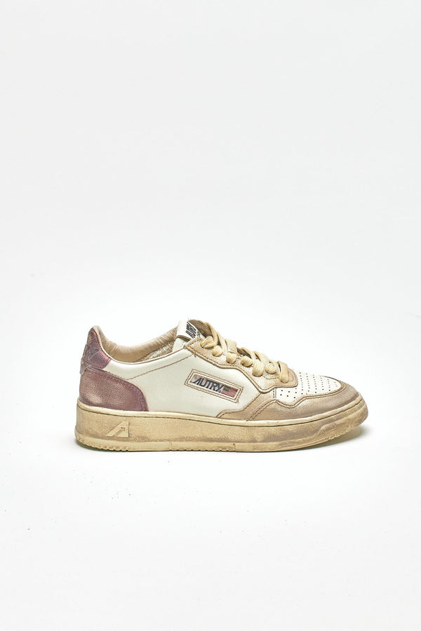 sneakers low super vintage – avlw-mt04 in pelle spazzolata women Autry