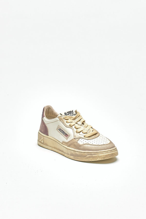 sneakers low super vintage – avlw-mt04 in pelle spazzolata women Autry