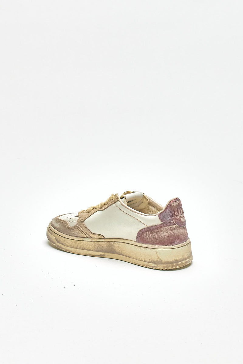 sneakers low super vintage – avlw-mt04 in pelle spazzolata women Autry - 3