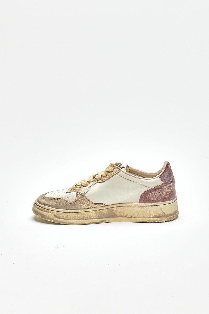 sneakers low super vintage – avlw-mt04 in pelle spazzolata women Autry - 4
