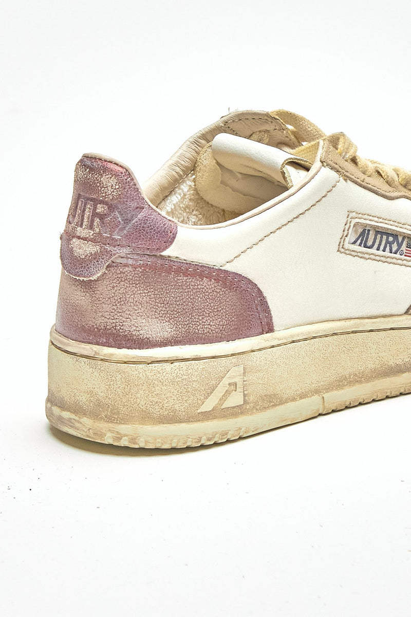 sneakers low super vintage – avlw-mt04 in pelle spazzolata women Autry - 7