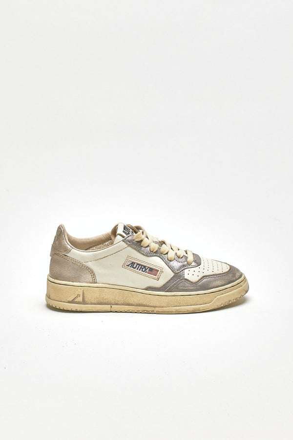 sneakers low super vintage – avlw-mt09 in pelle spazzolata women Autry