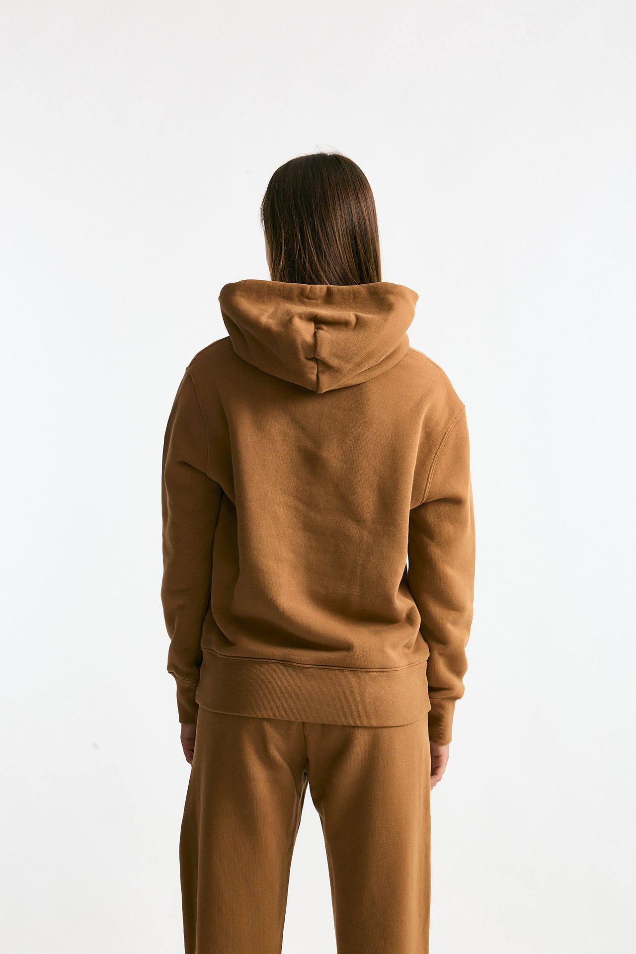 Felpa con cappuccio cammello women Autry - 4