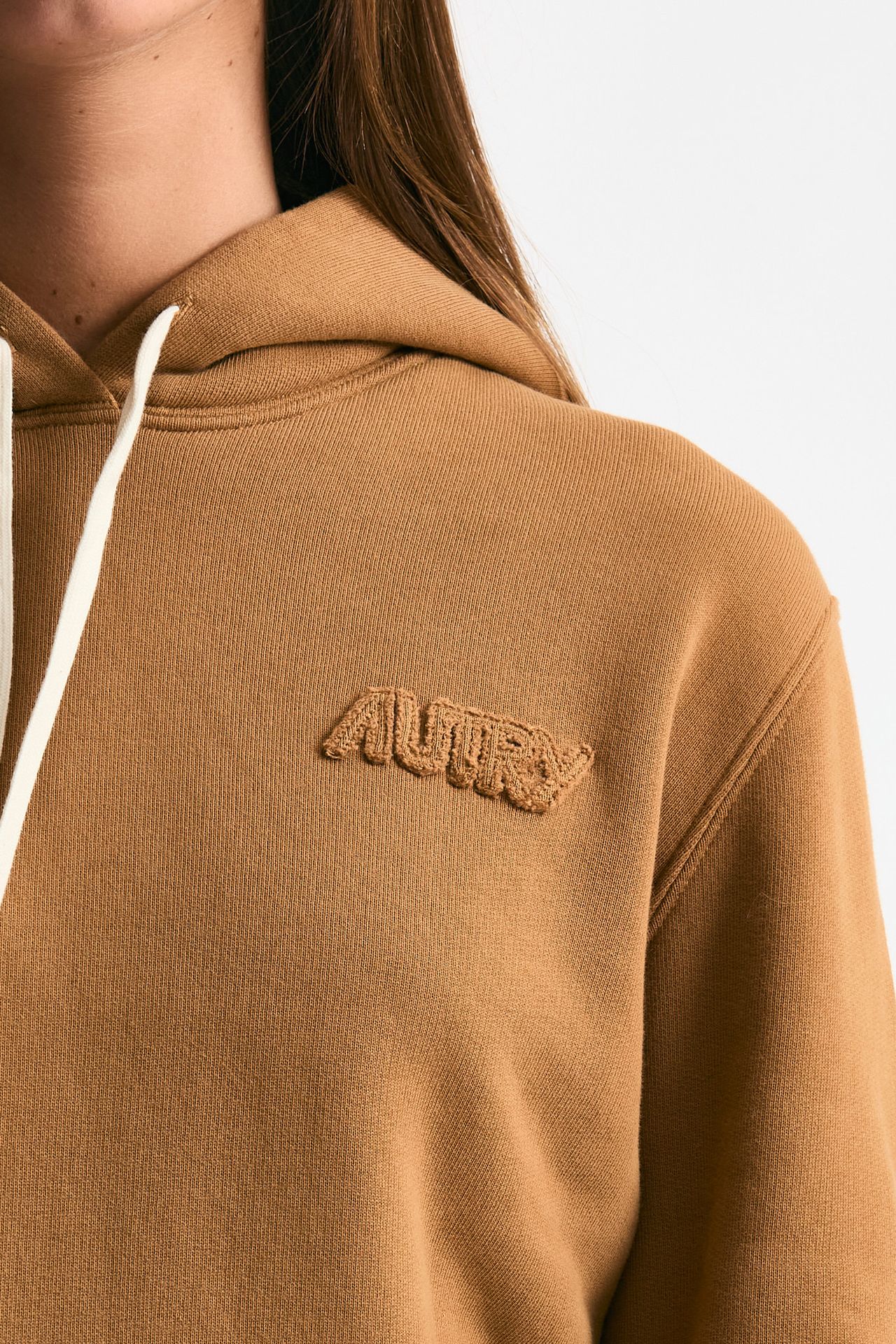 Felpa con cappuccio cammello women Autry - 6