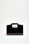 Pochette SQUARE in pelle cocco testa di moro women Avenue 67 - 3