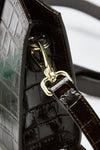 Pochette SQUARE in pelle cocco testa di moro women Avenue 67 - 6