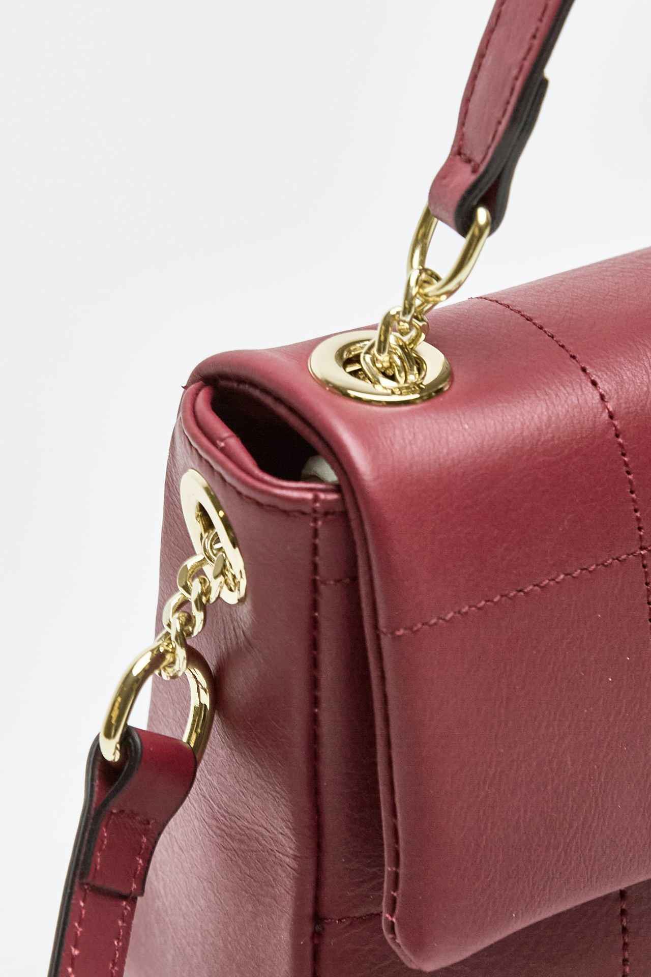 Borsa SMOOTH in pelle bordeaux women Avenue 67 - 5