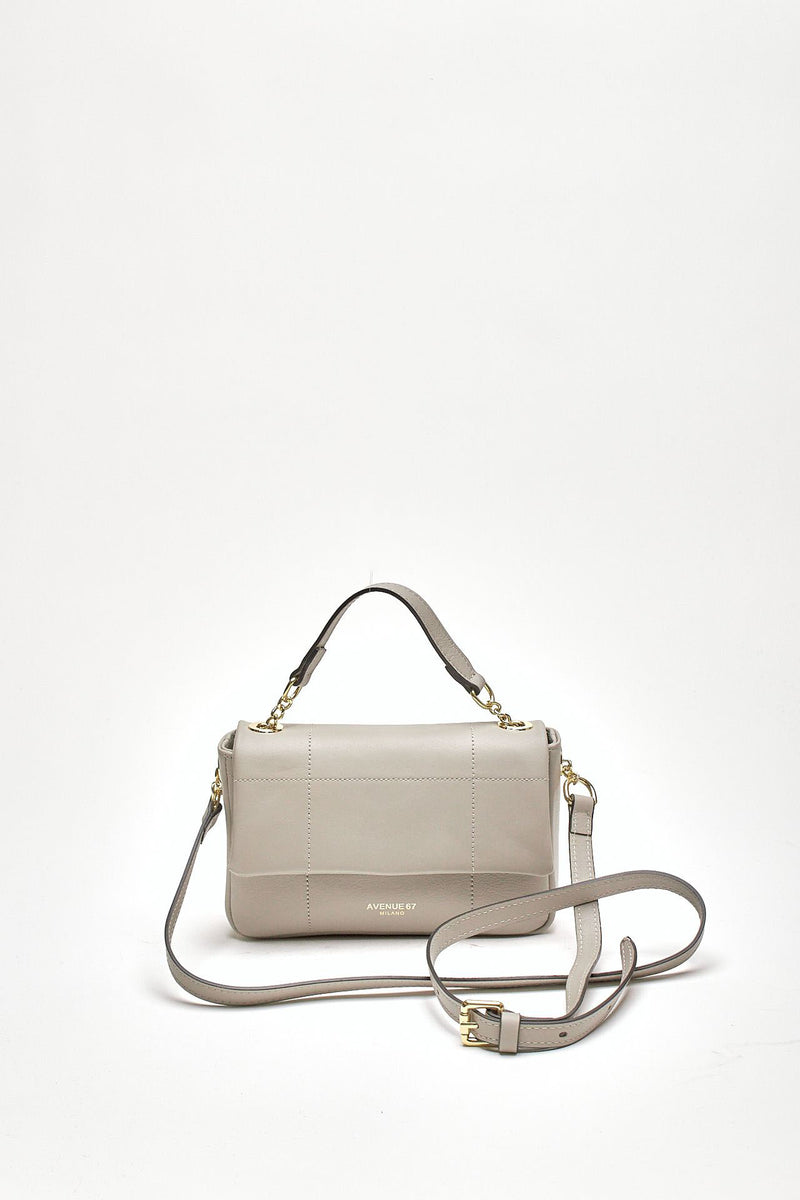 Borsa SMOOTH a mano in pelle perla women Avenue 67 - 4