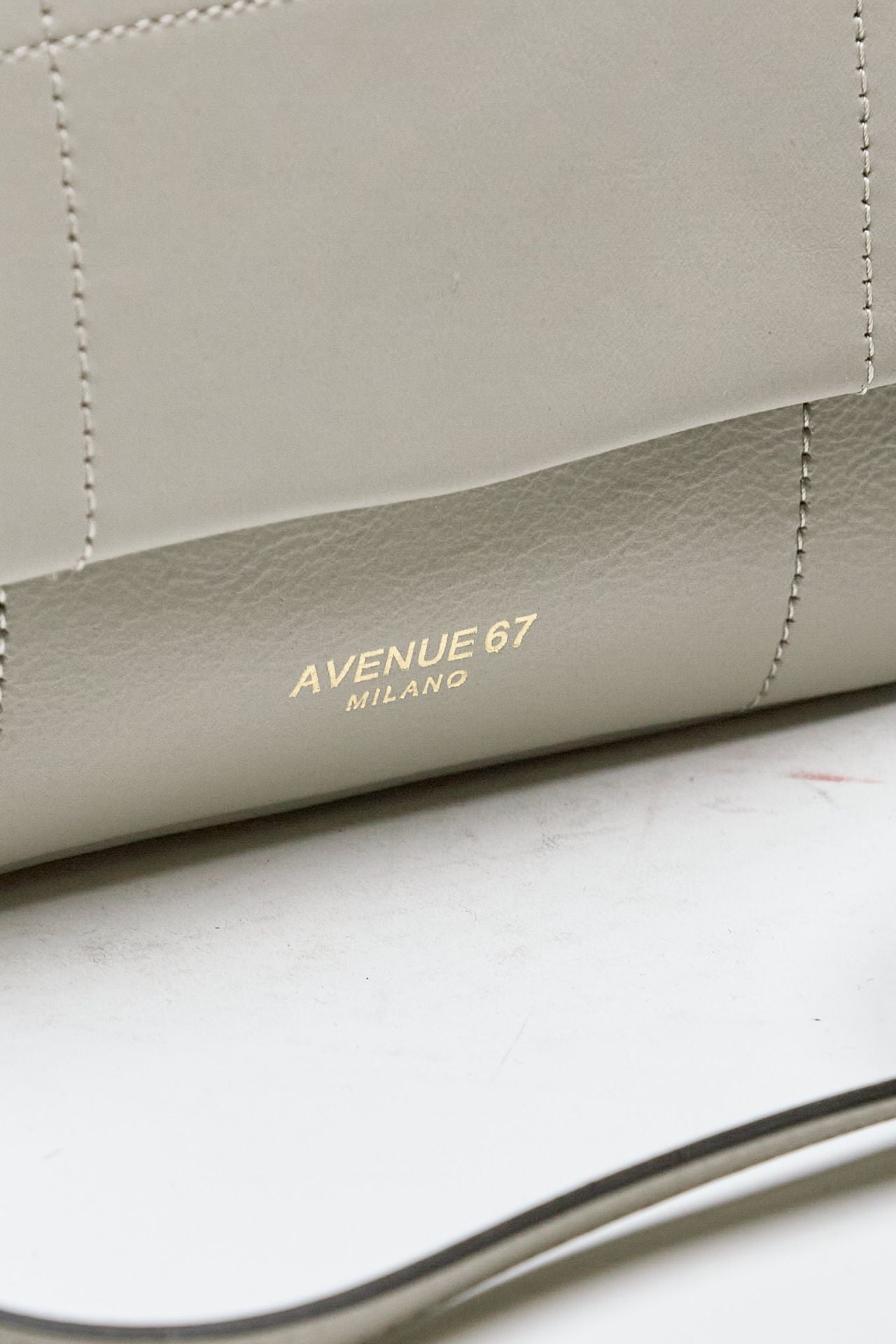 Borsa SMOOTH a mano in pelle perla women Avenue 67 - 7