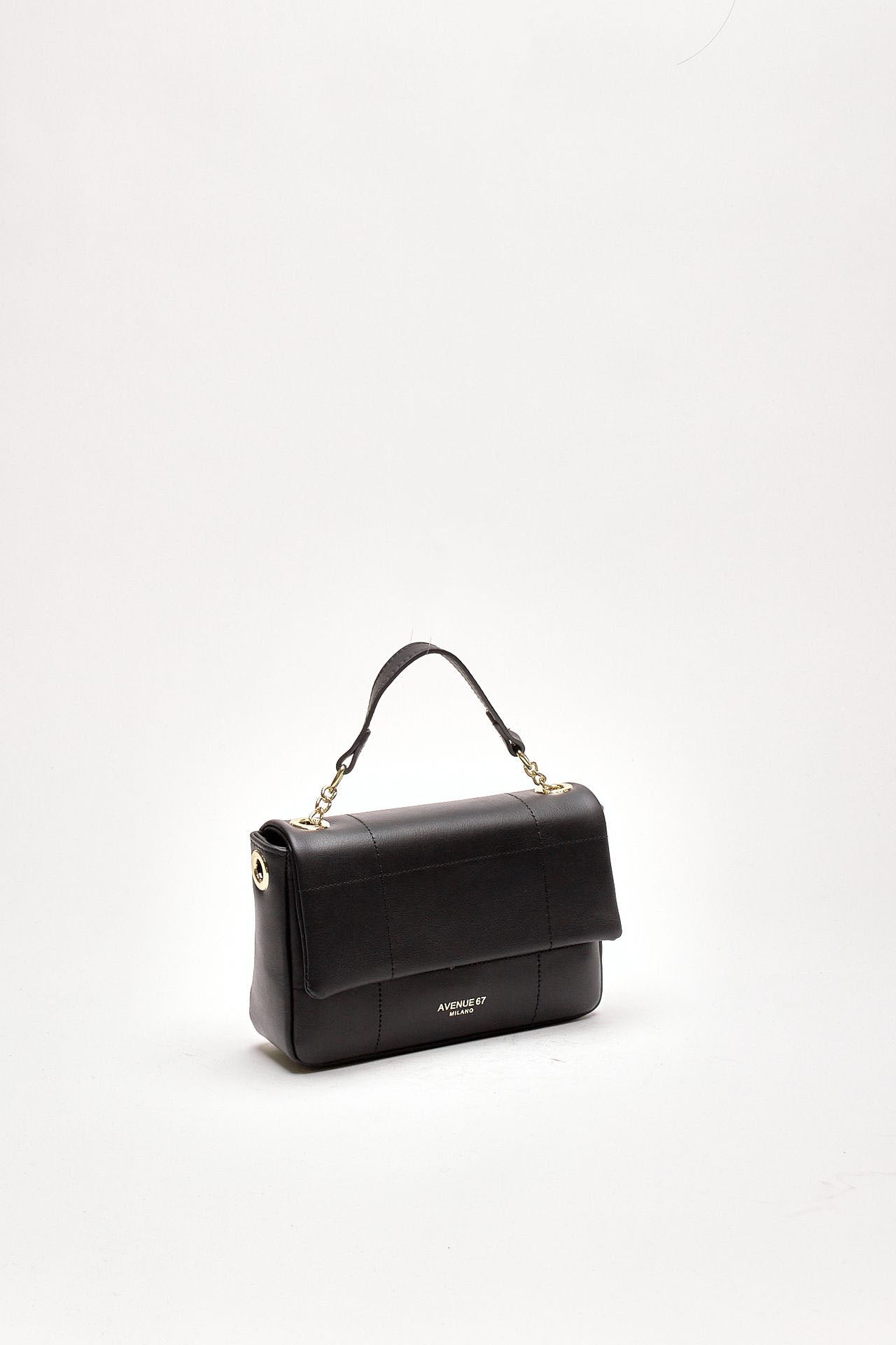 Borsa a mano SMOOTH in pelle nero women Avenue 67 - 2