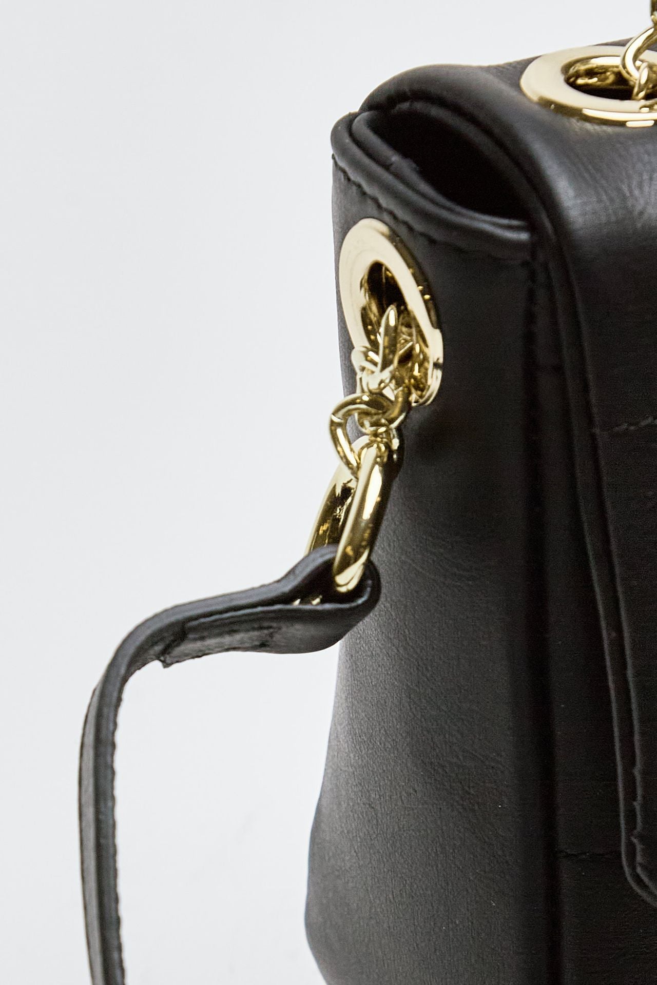 Borsa a mano SMOOTH in pelle nero women Avenue 67 - 6