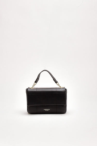 Borsa a mano SMOOTH in pelle nero women Avenue 67