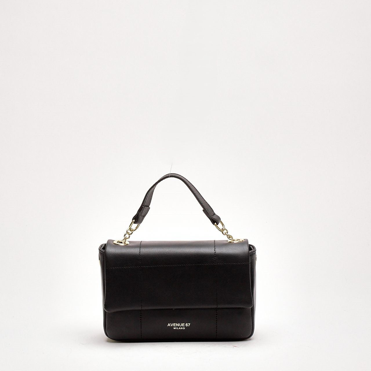 Borsa a mano SMOOTH in pelle nero women Avenue 67 - 9