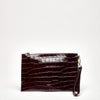 Pochette SQUARE in pelle stampa cocco bordeaux women Avenue 67 - 8